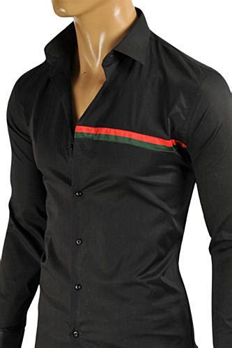 gucci men's button up shirt|Gucci casual button down shirts.